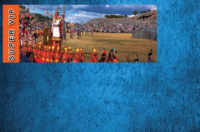 Inti Raymi 2026 ticket. Orange section